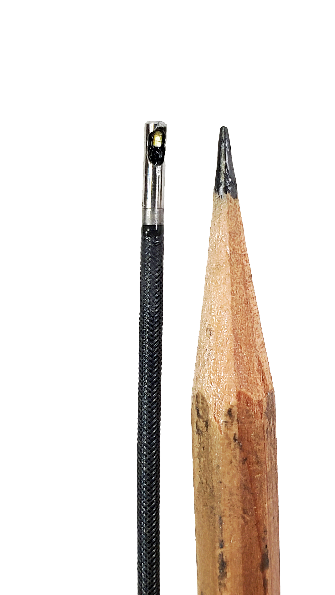 Vividia NP-0 Series Side-View 1.1mm to 2.8mm Flexible Small Diameter Video Borescope 5" Monitor Optical Fiber Lighting