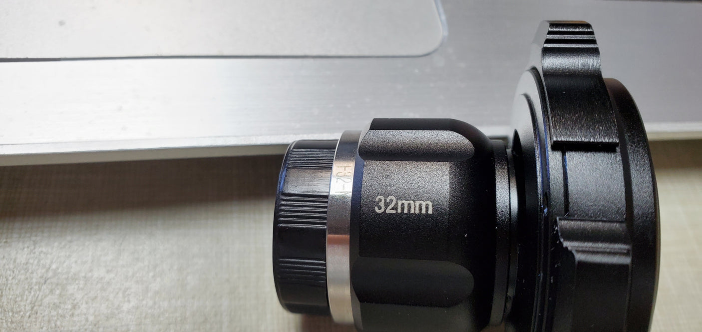 Vividia C-mount Eyepiece Camera Coupler Adapter Manual Focusable for Fiberscopes Endoscopes