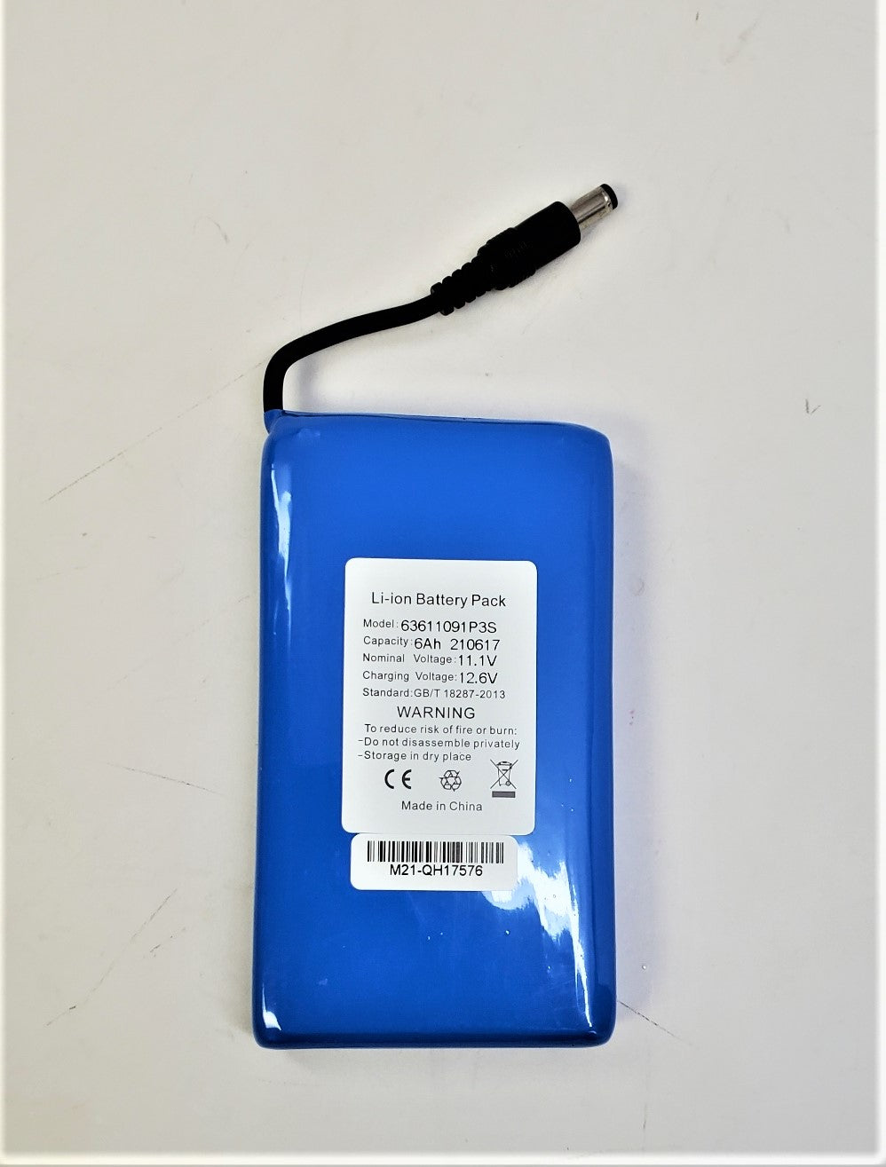 Replacement Battery For VS-82330, VS-82330plus, VS-92530plus, VS-2830PT Pipe Inspection Cameras