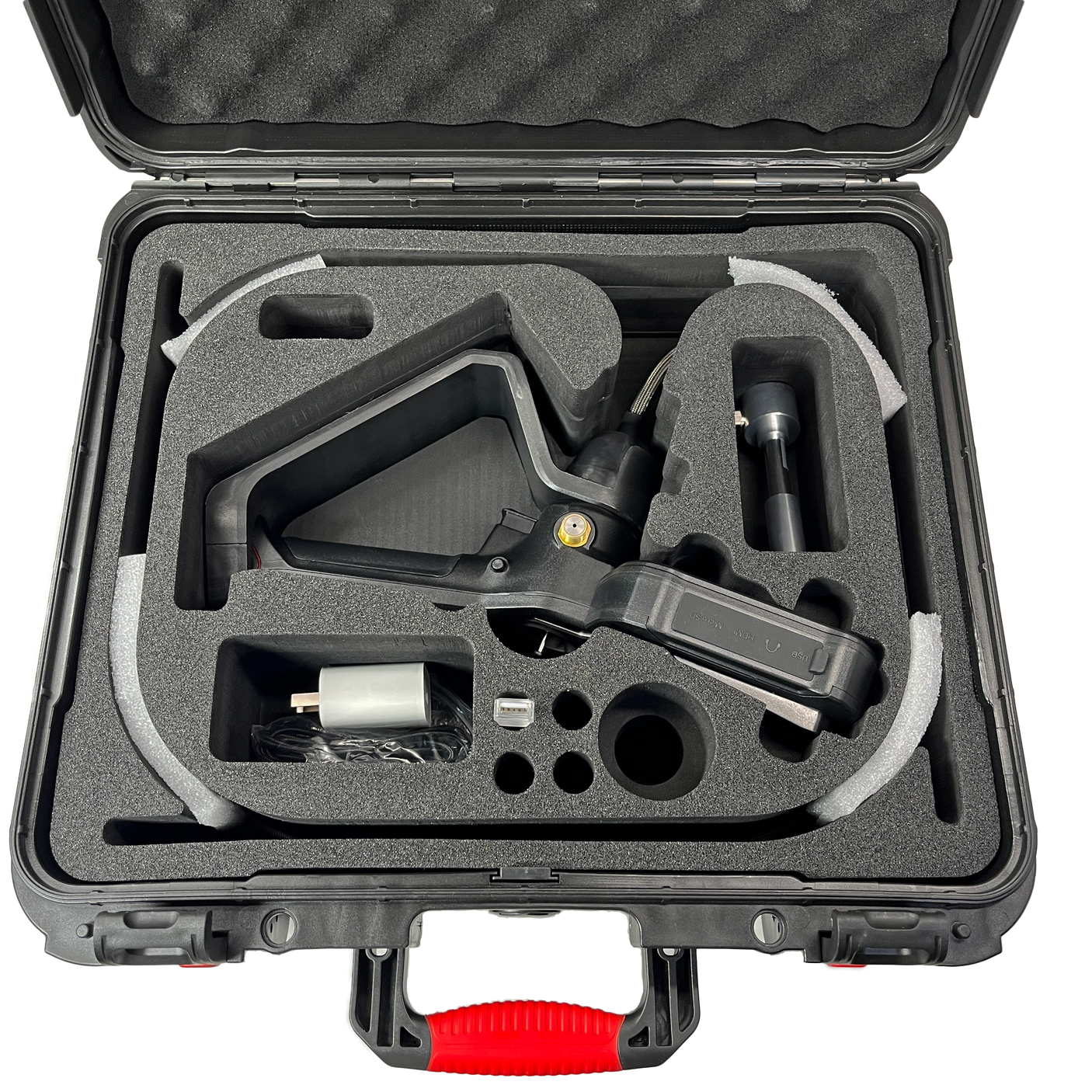 Vividia CF-7510HT Flexible High Temperature Joystick Articulating Inspection Camera Borescope Videoscope with 7.5mm (0.295") Diameter 1.0m Long Waterproof Probe and Air Cooling Channe
