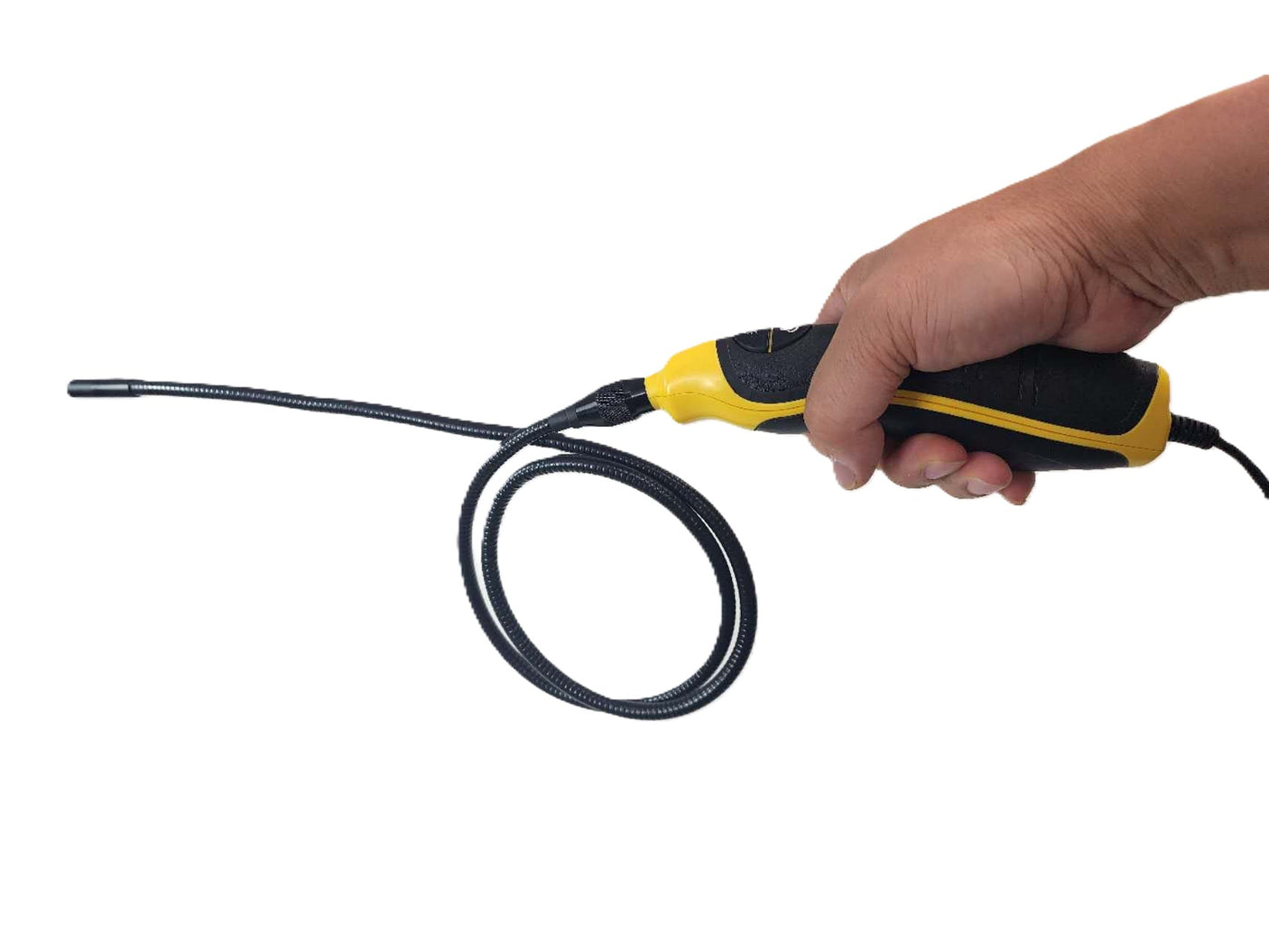 Vividia BD-9030 Dual Camera Borescope with 9mm Probe 30cm Long and 3.5" LCD Monitor for Professional Inspection and Horse Dental Examination