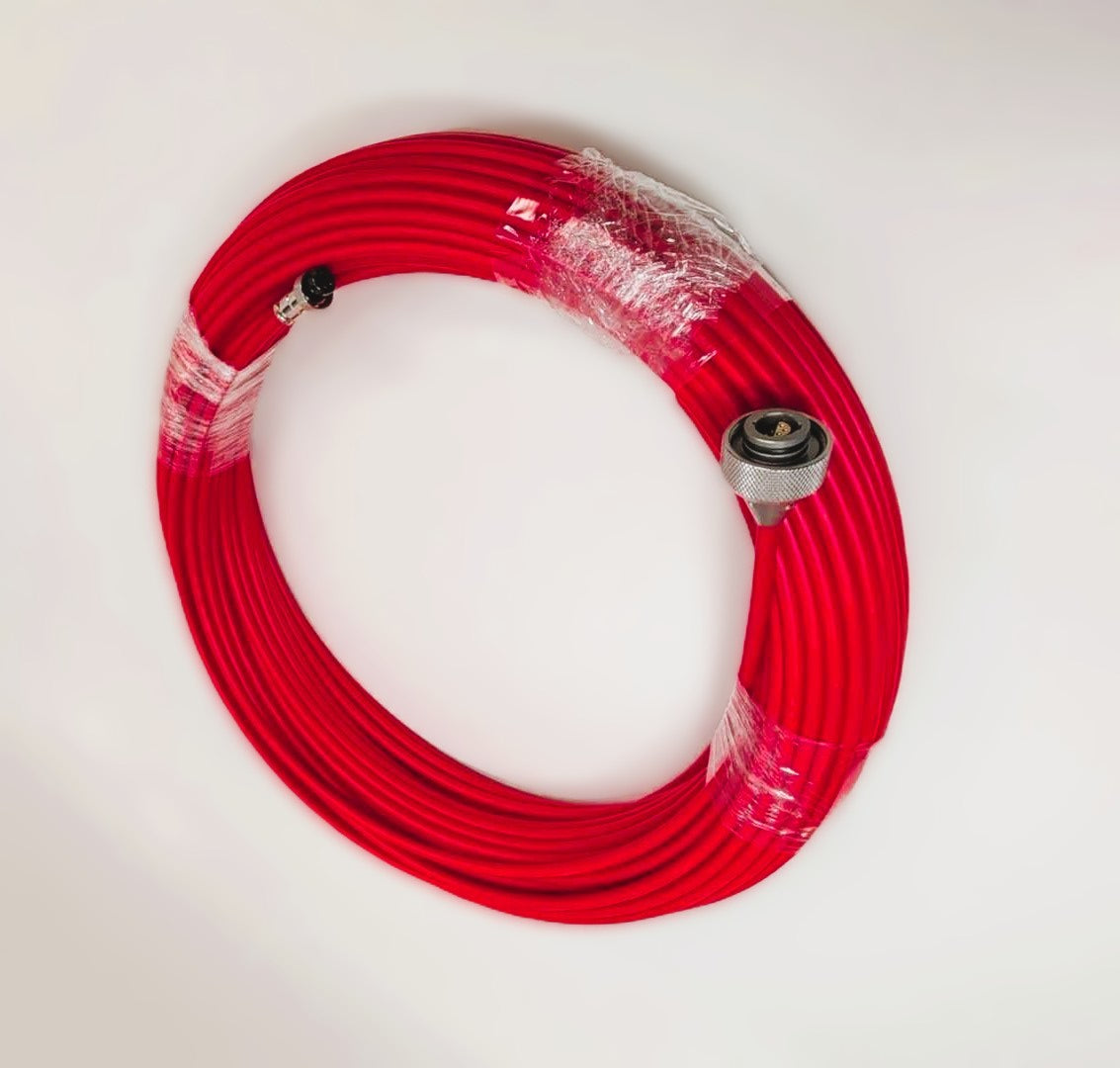 Red Replacement Push-Rod Cable 50m Long 7mm Diameter for VS-33PT50 Inspection Camera