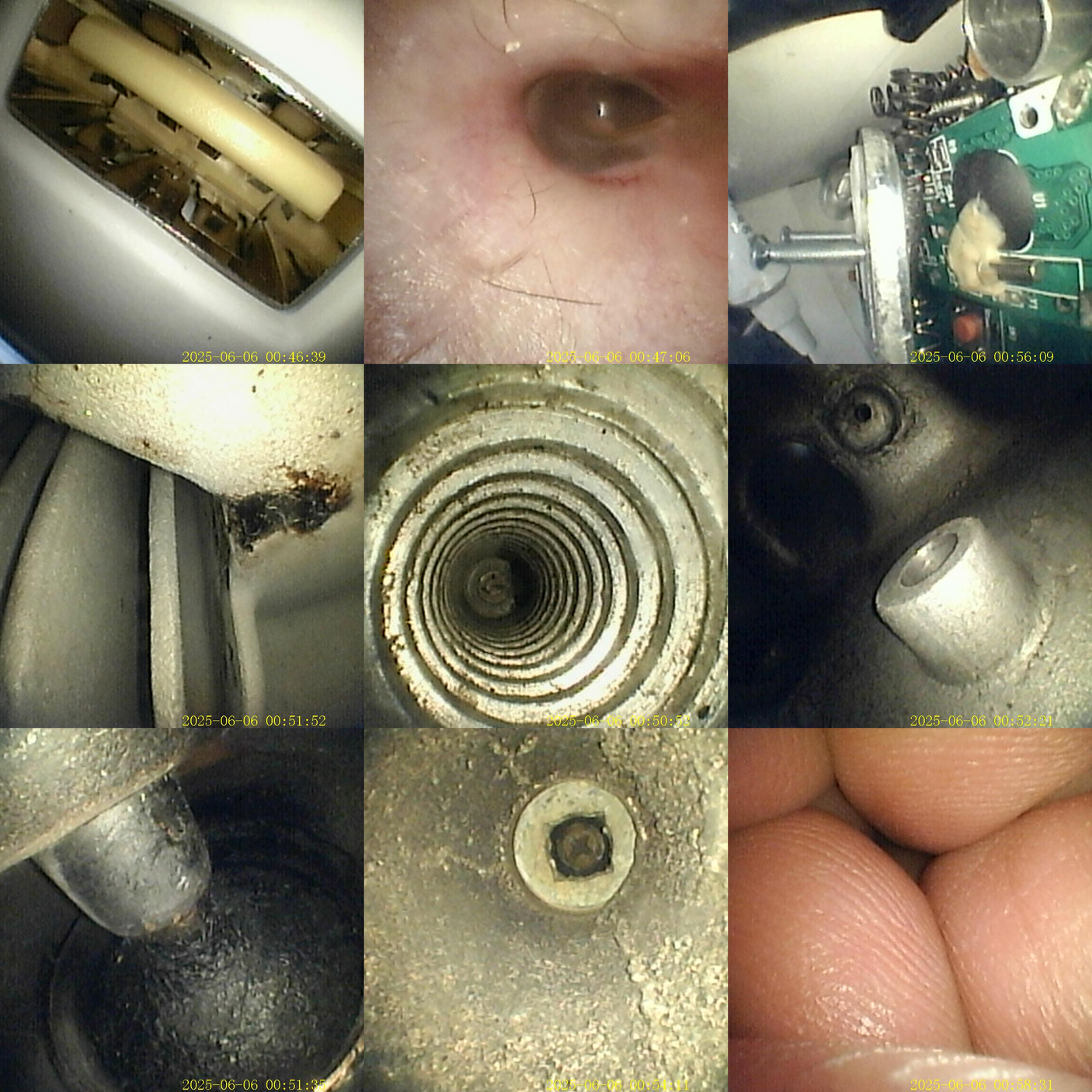 Vividia CF-2812 CF-2830 Diameter 2.8mm Flexible Joystick Articulating Video Borescope 5" Monitor