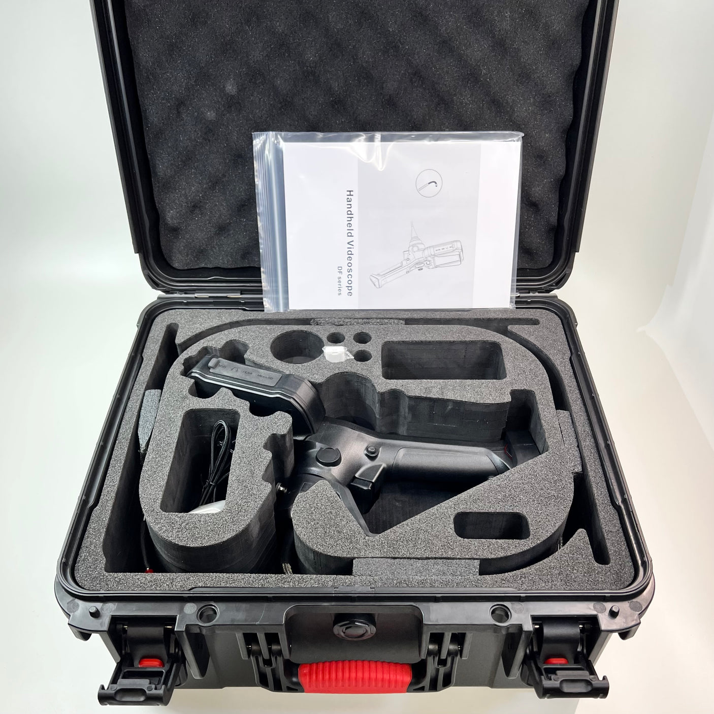 Vividia CF-62150-20 360° 6mm Joystick Articulating Working Channel Borescope with 5" LCD Monitor