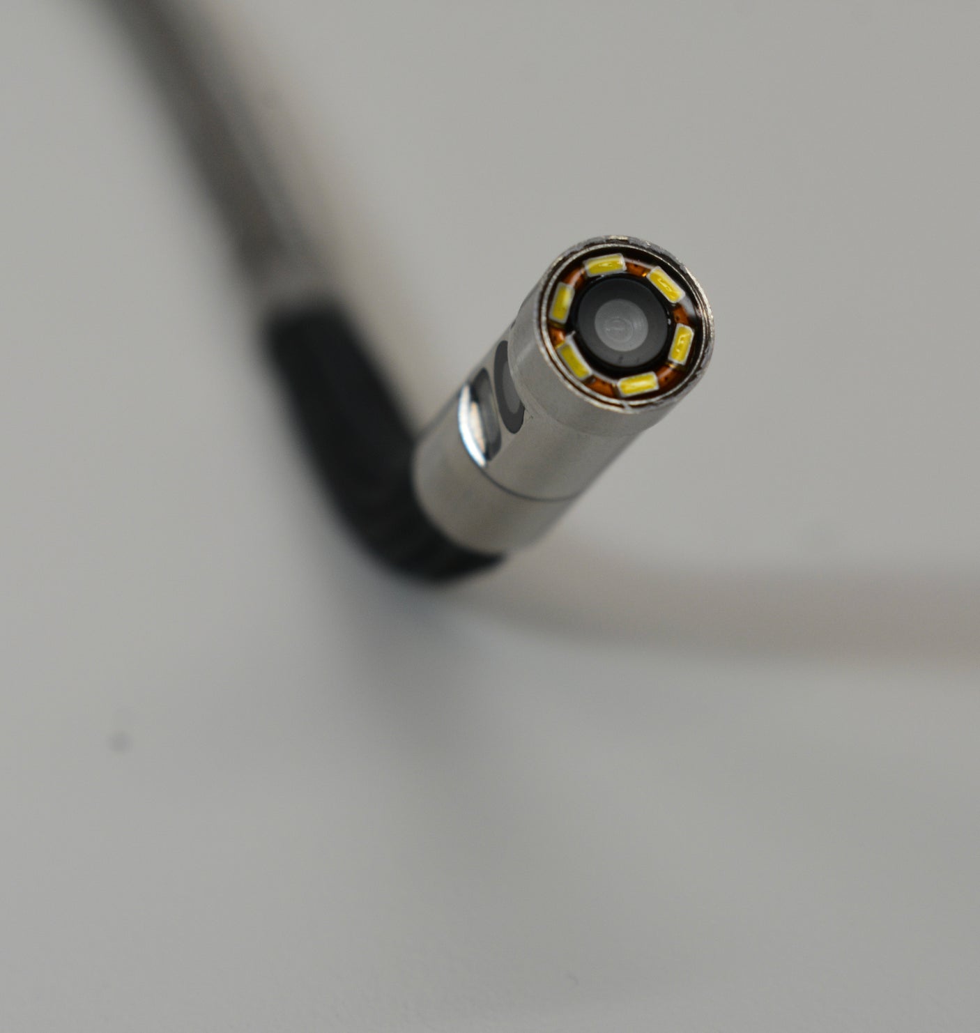 Vividia CF-D6500 Series 6.5mm Flexible Joystick Dual-Camera Borescope with 5 Inch Monitor Front and Side View Lens