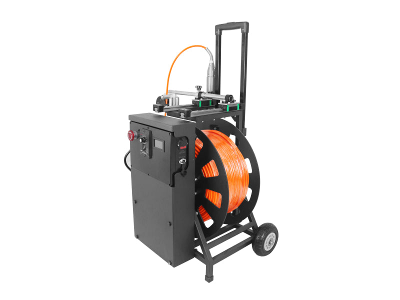 Vividia DV13-45LDP-M300 Underwater Borehole Well Inspection Camera System with 45mm Diameter Rotational Dual-View Camera and Motorized Reel