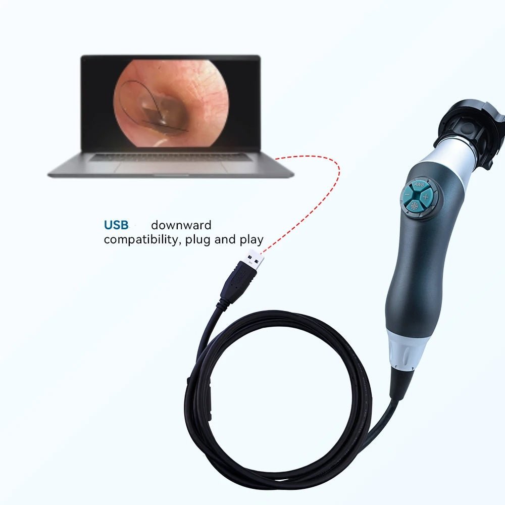 Vividia ECS-1001 USB Endoscope Fiberscope Eyepiece Camera 1920x1080 CMOS Camera and Universal Adaptor
