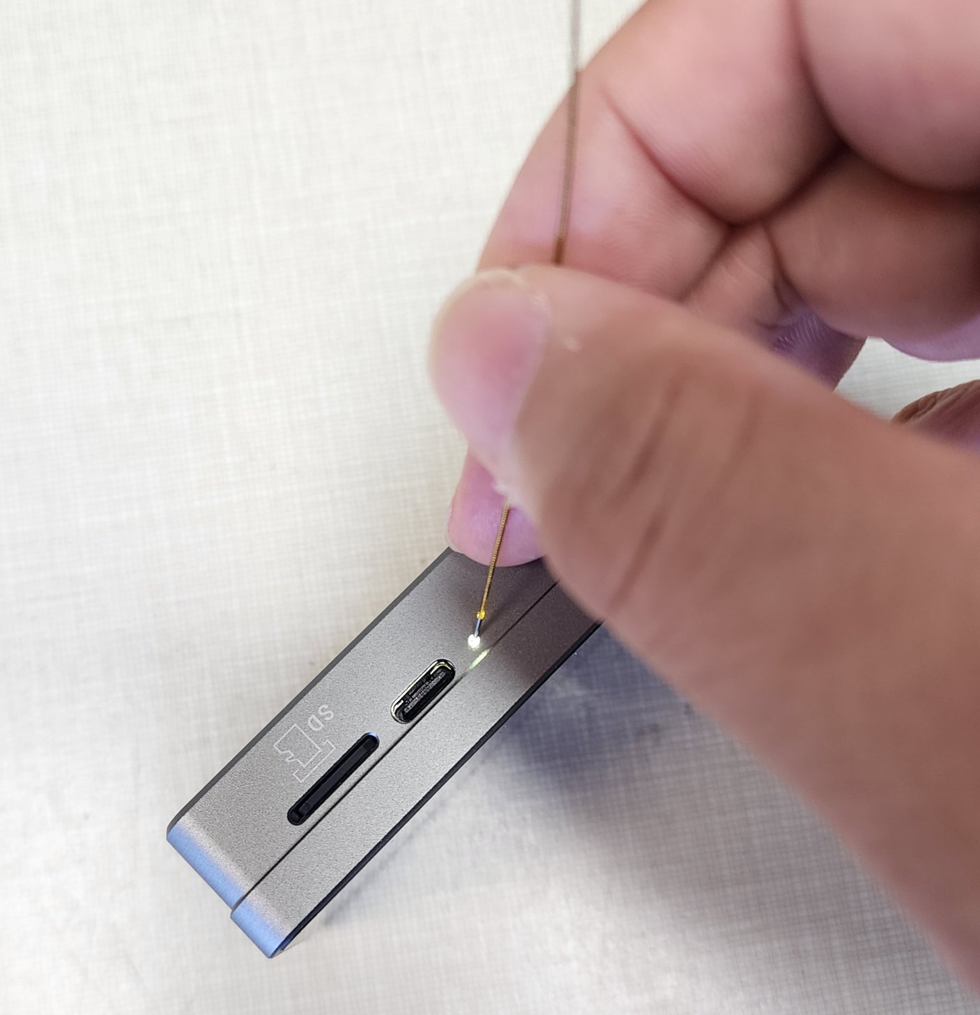 Vividiai ET-055 Ultra Slim 0.55mm Diameter Flexible Industrial Borescope Endoscope Fiberscpe