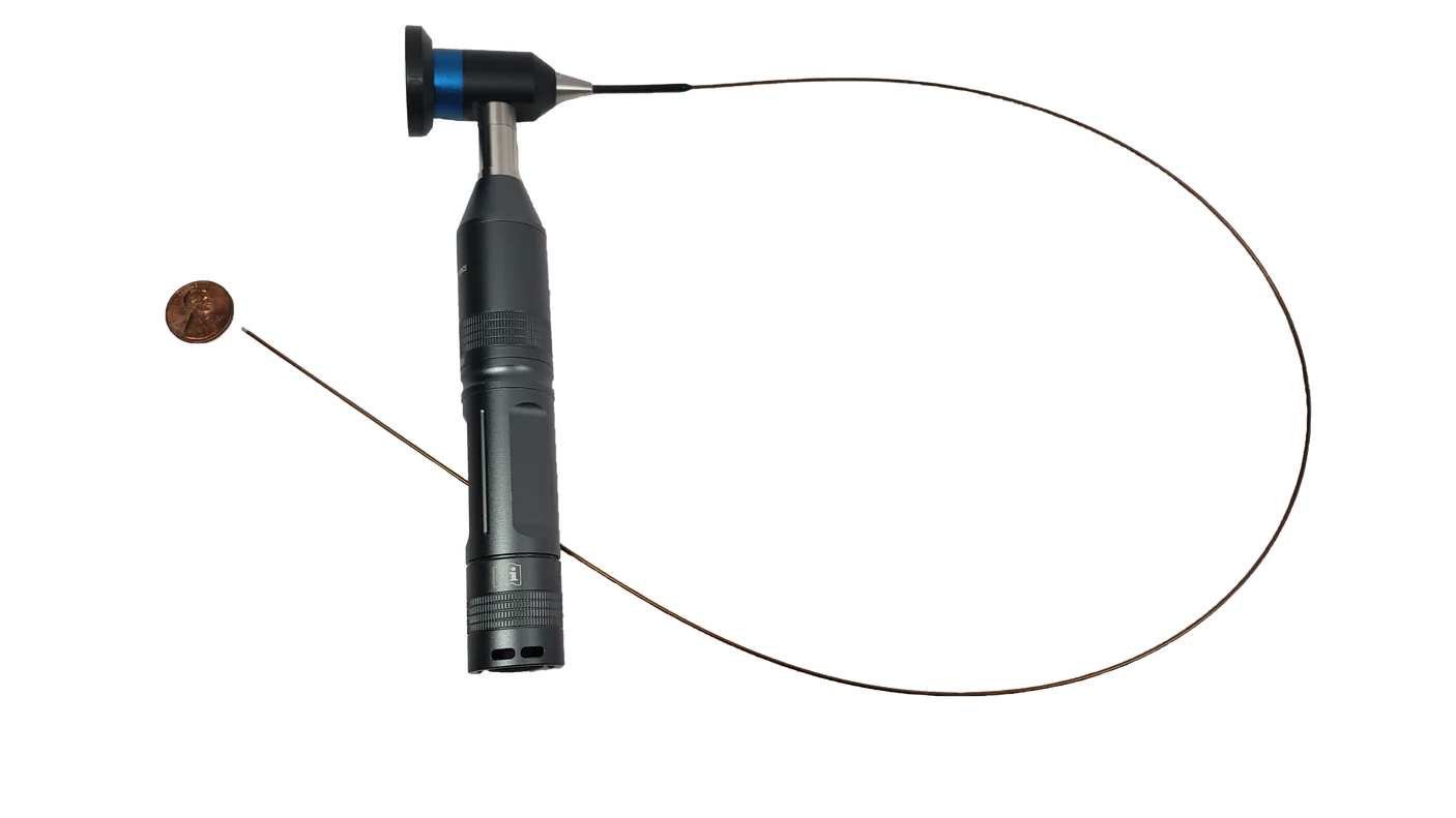 Vividiai ET-055 Ultra Slim 0.55mm Diameter Flexible Industrial Borescope Endoscope Fiberscpe