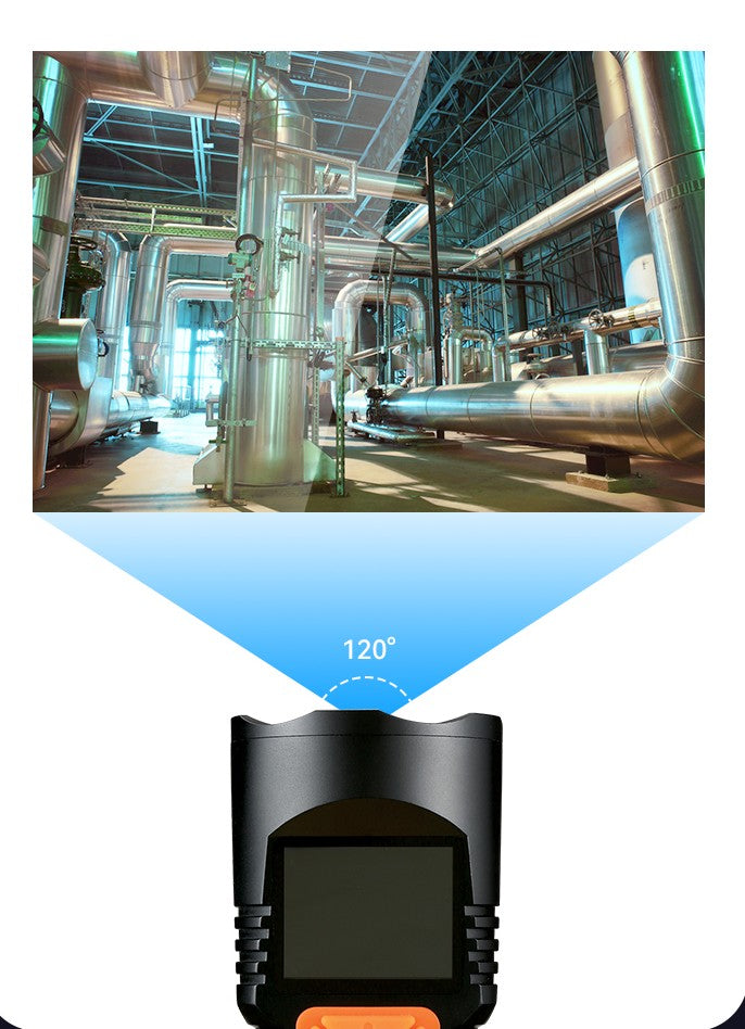 Vividia F9 Heavy Duty Metal Flashlight DVR Camera with One 3W White LED Light and 1.5 Inch LCD Monitor and Rechargeable Battery