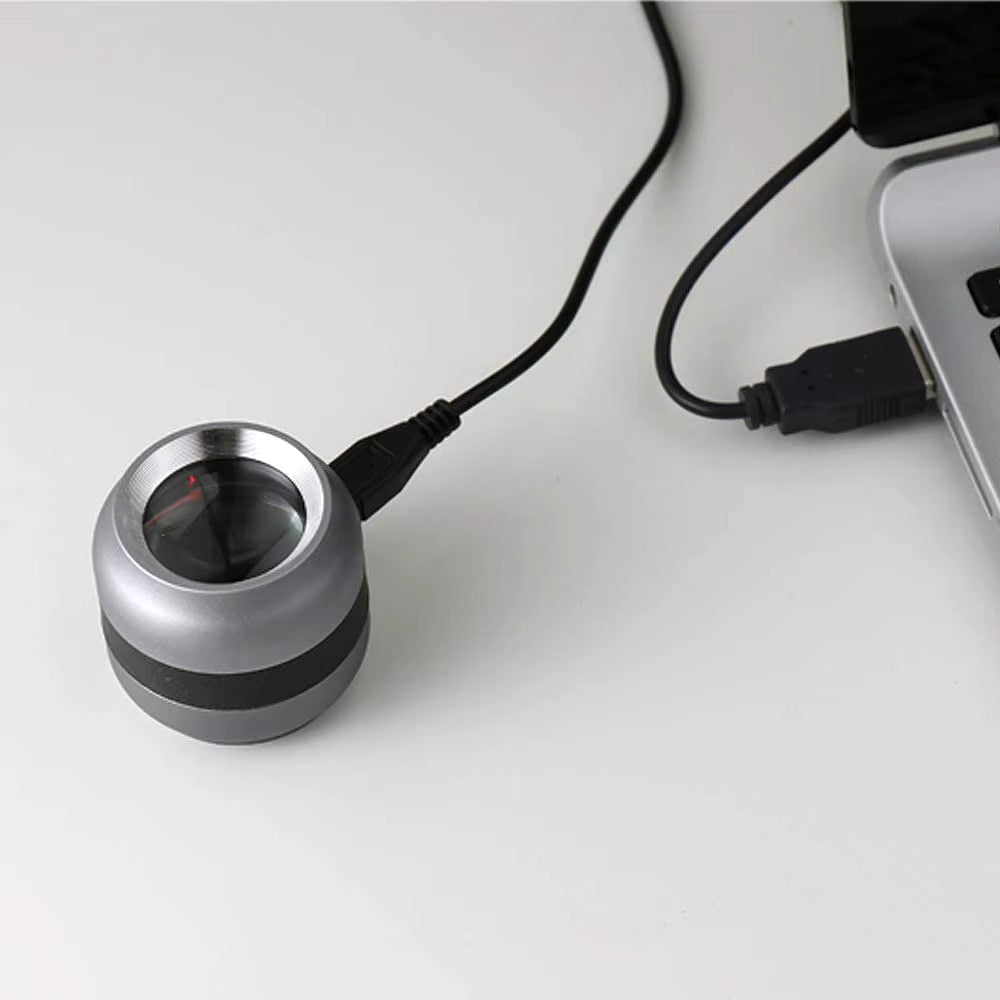 Vividia FM-3010 Portable 10x LED Light Magnifier Loupe Reticle Scale 25mm Field View