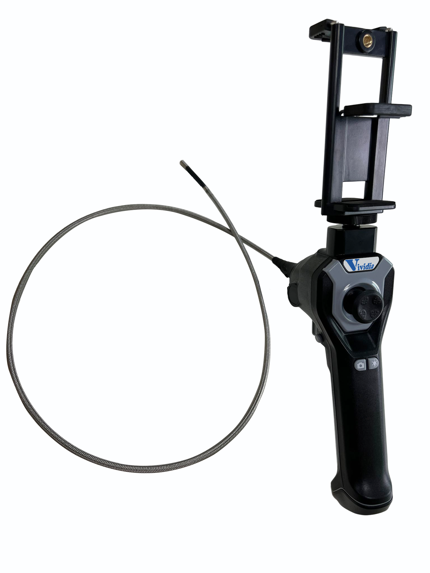Vividia CX-4010U Flexible 4mm Daimeter Joystick Articulation Borescope for Windows MacBook Android Chromebook iOS