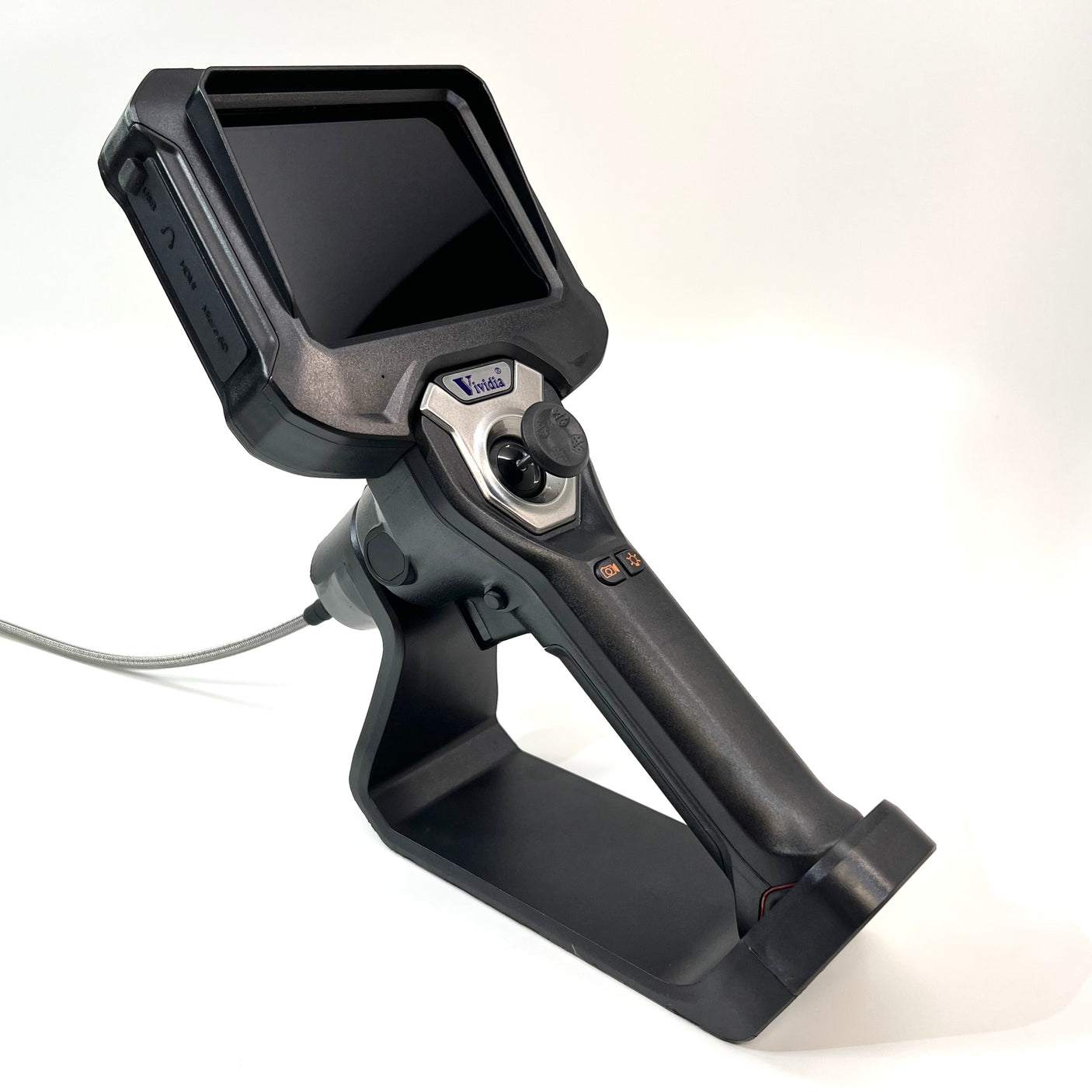 Vividia CF-6000 Series 6mm Flexible Joystick Articulating Video Borescope 5" Monitor