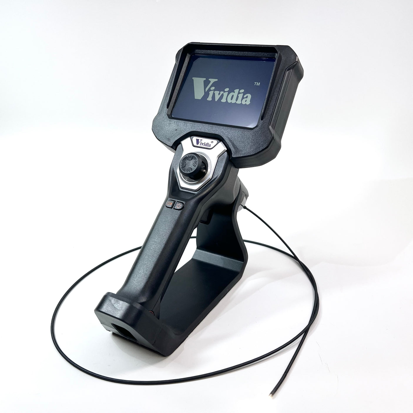 Vividia CF-2812 CF-2830 Diameter 2.8mm Flexible Joystick Articulating Video Borescope 5" Monitor