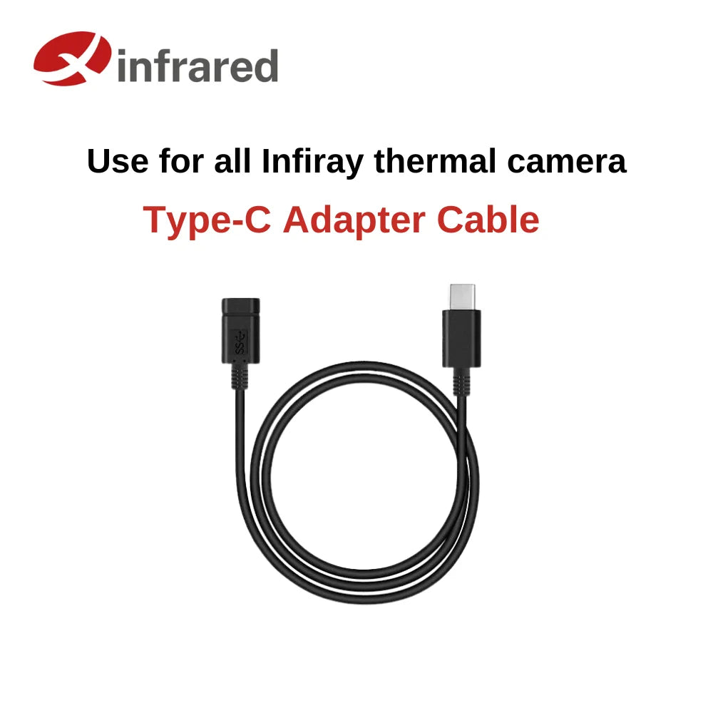 USB-C plug to Lighting port Adapter Cable for new iPhones 15 and 16 and iPad and T2 Pro P2 Pro T2S Plus Thermal Cameras