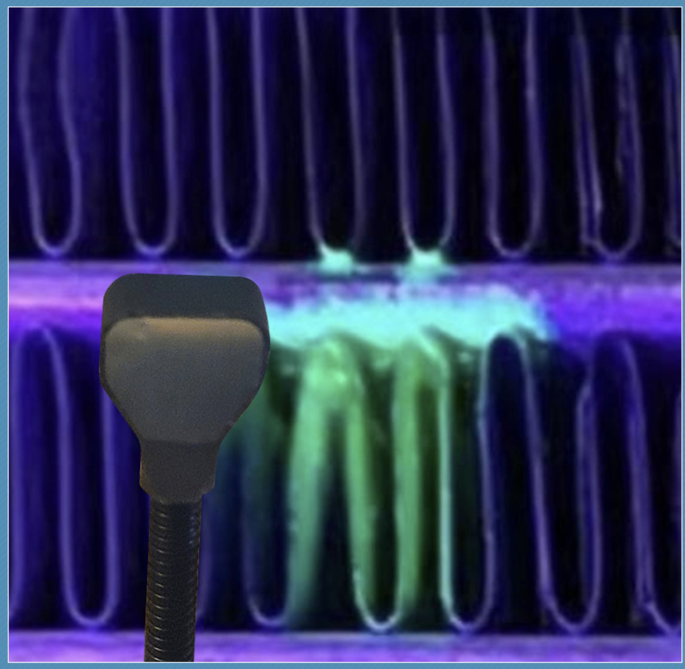 Vividia UV-100S Semi-Rigid USB UV White LED Light Inspection Camera Borescope with Side-View Camera for Windows PC Mac Android