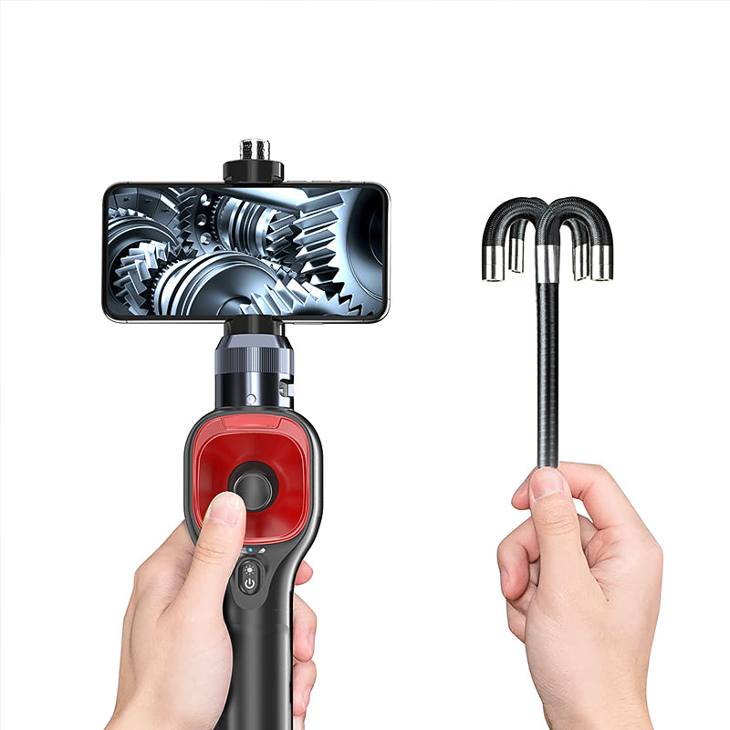Vividia ME-610i & ME-410i 6mm/4mm Flexible Joystick Borescope for iOS & Android