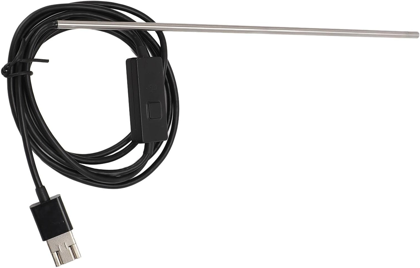 Vividia RB-39200 Rigid Needle-Like Straight USB Borescope 3.9mm 0.15" Diameter 8" long Probe