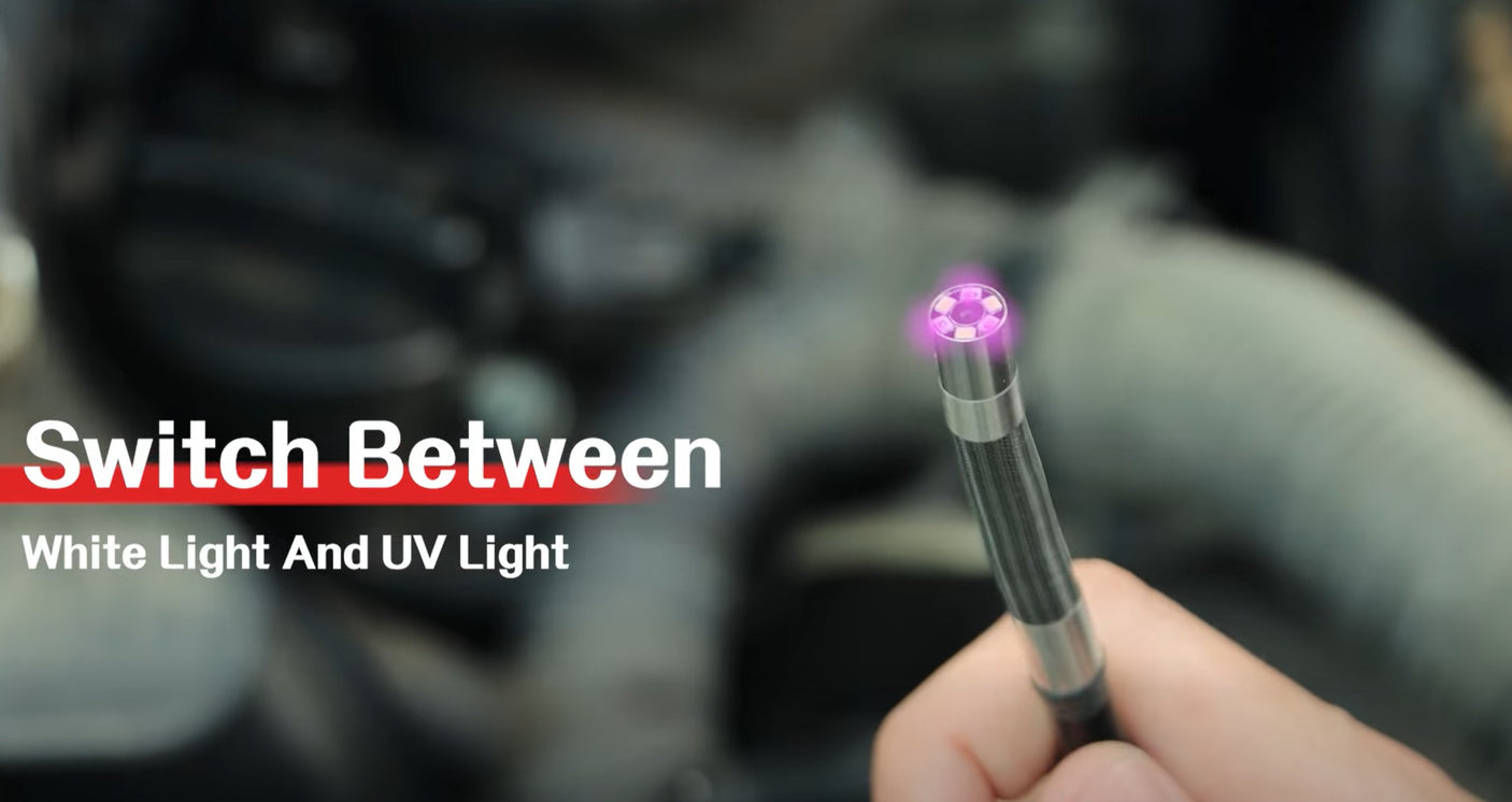 Vividia UV-2-8510 Two-Way Articulation UV Video Borescope 8.5mm Diameter White & UV Lights