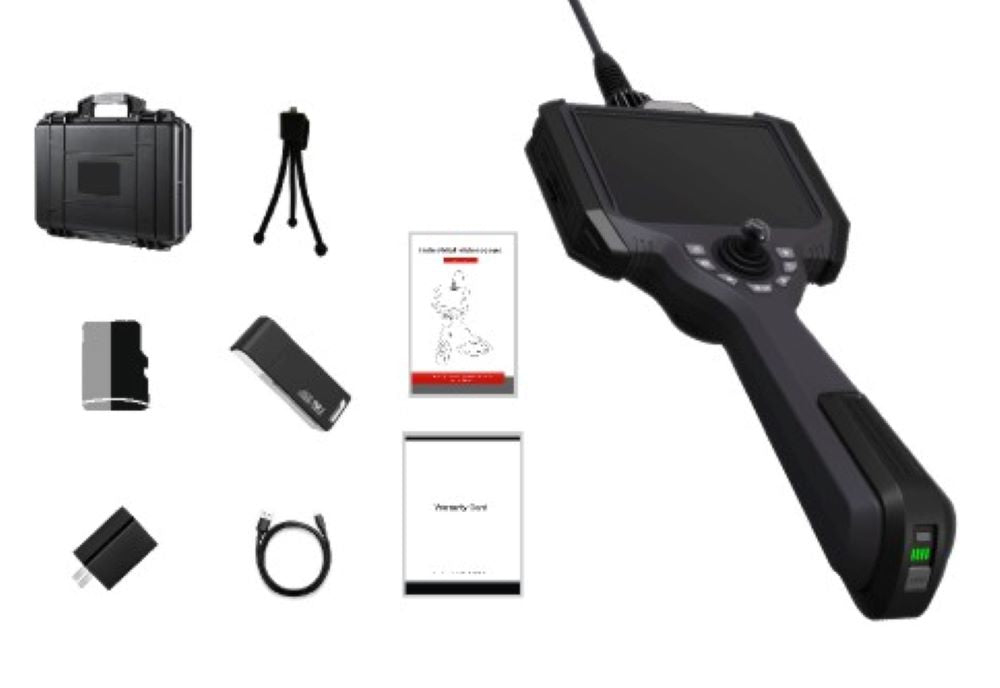 Vividia TB-K-1620 Flexible 16.5mm Joystick Thermal Borescope Camera