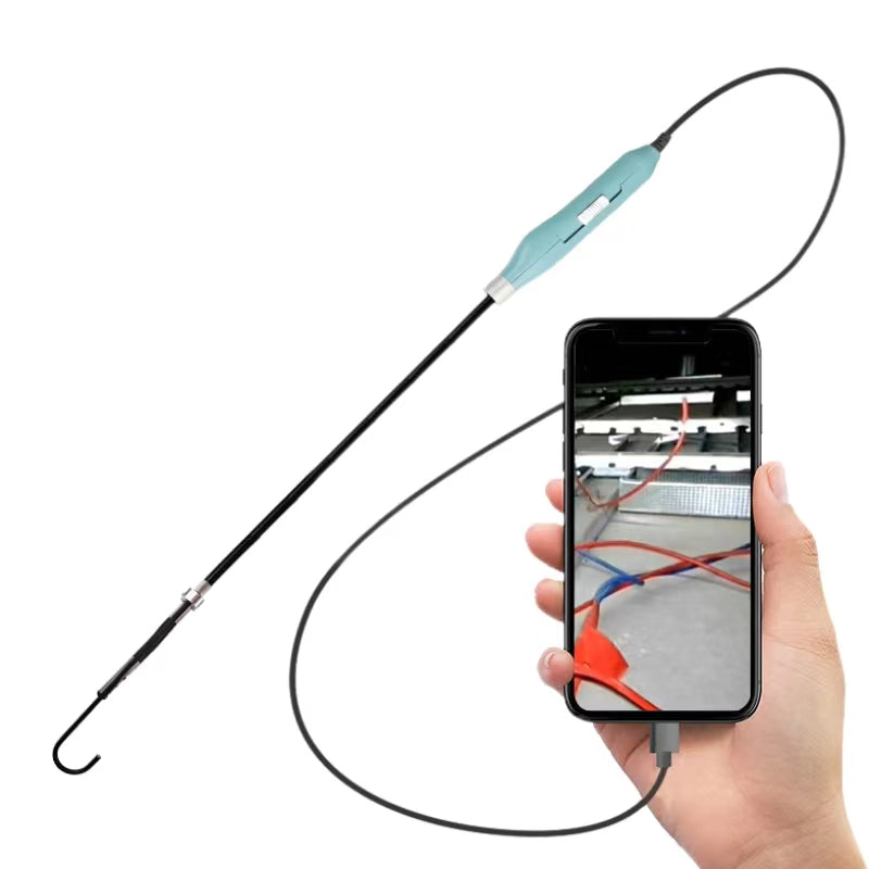 Vividia VA-968Q Semi-Rigid 2-Way Articulation Strong Illumination Side-View USB Video Borescope