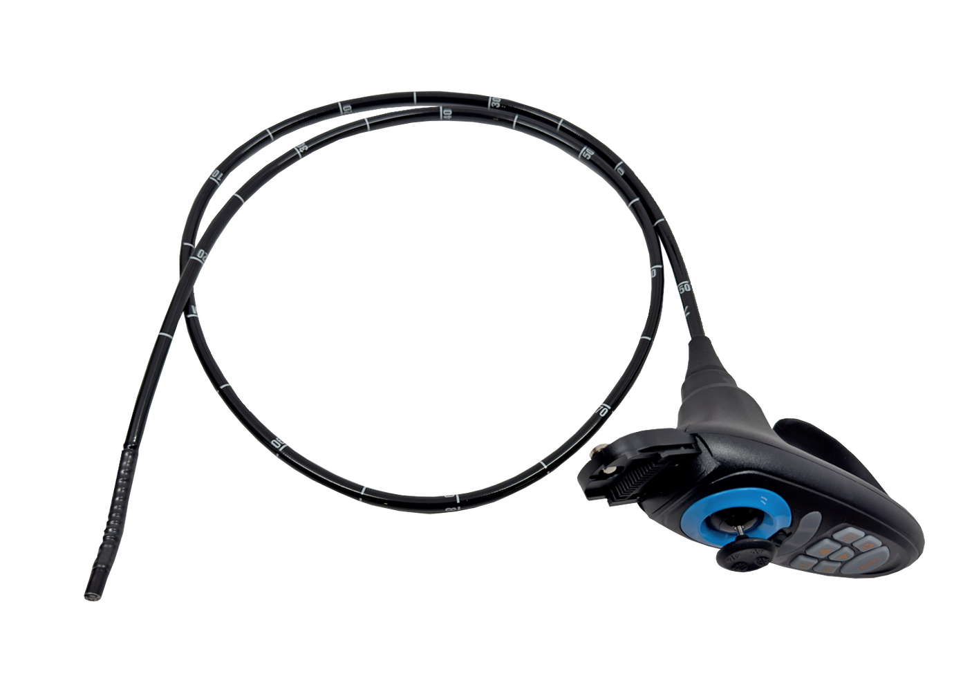 Vividia VE-8150AW Joystick Articulaiton Veterinary Equine Endoscope 8mm Diameter 4.5" Monitor Air/Water Cleaning Channel