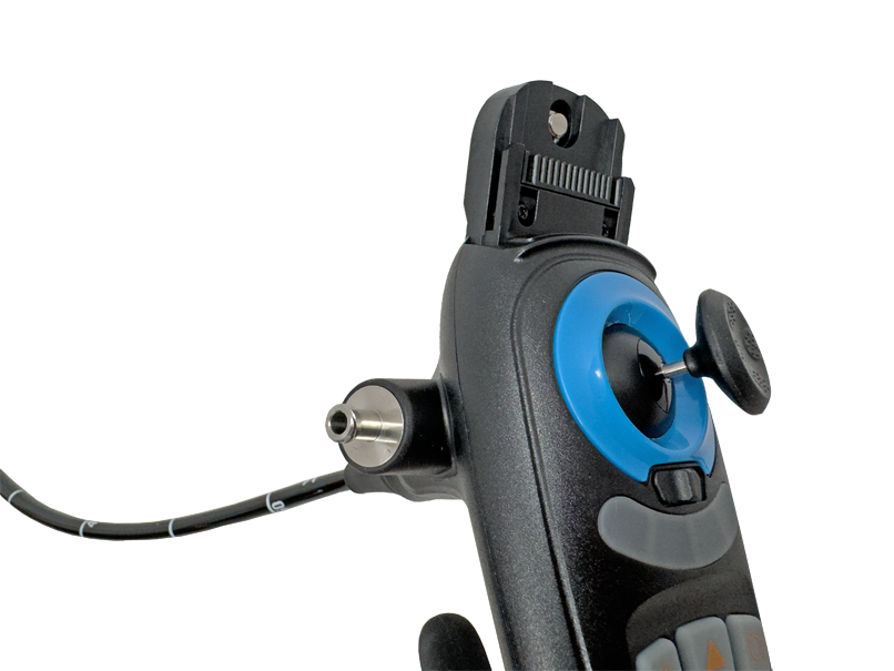 Vividia VE-8150AW Joystick Articulaiton Veterinary Equine Endoscope 8mm Diameter 4.5" Monitor Air/Water Cleaning Channel