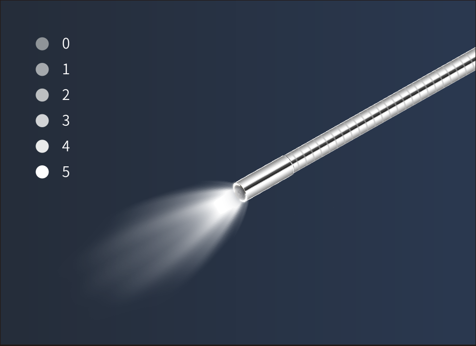 Vividia VP-D2800 Joystick Dual-Camera Video Borescope 2.8mm Diameter 6" Touchscreen Monitor