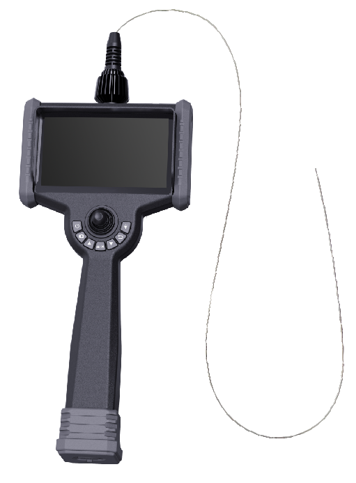 Vividia VP-0-08506 Flexible 0.85mm Diameter 0.6m Long Video Borescope 6" Touchscreen Monitor