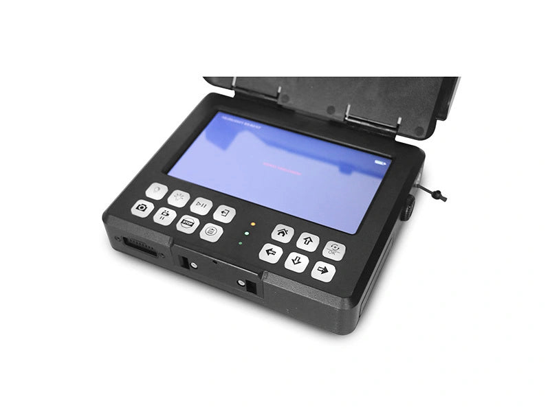 Vividia VS-20208 Mini Portable Pipe Sewer Inspection Camera with 20mm Diameter HD Camere Head 20m Long Push-Rod Cable and 8" Monitor