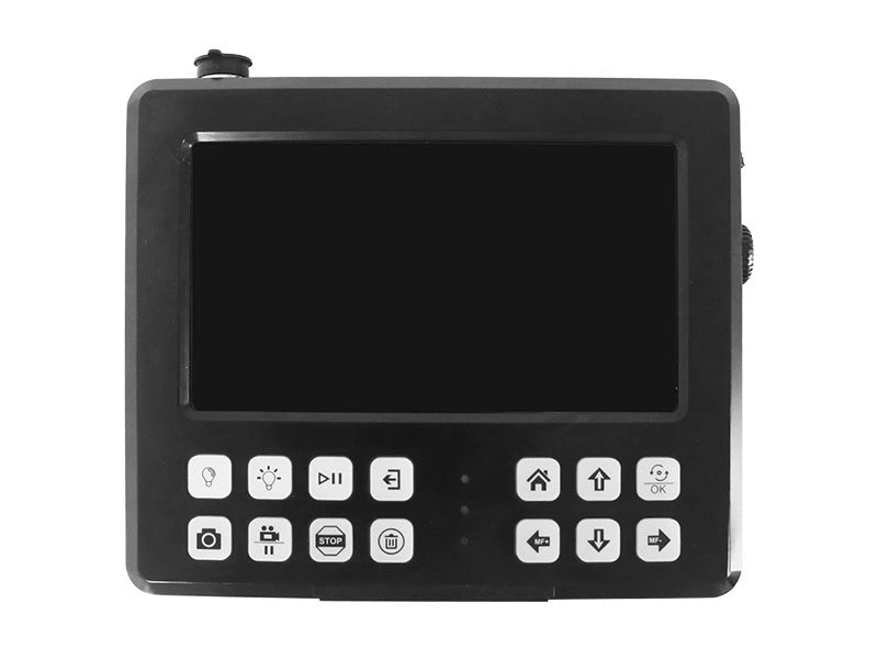 Vividia VS-20208 Mini Portable Pipe Sewer Inspection Camera with 20mm Diameter HD Camere Head 20m Long Push-Rod Cable and 8" Monitor