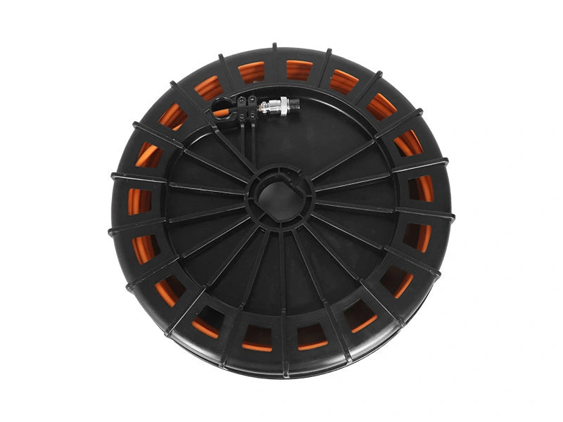 Vividia VS-20208 Mini Portable Pipe Sewer Inspection Camera with 20mm Diameter HD Camere Head 20m Long Push-Rod Cable and 8" Monitor