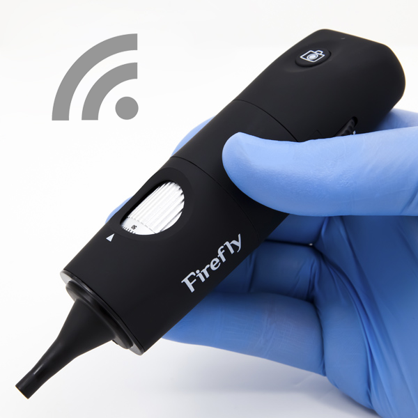 Firefly DE550 Handheld Digital Wireless Video Otoscope/ Earscope/ Auriscope