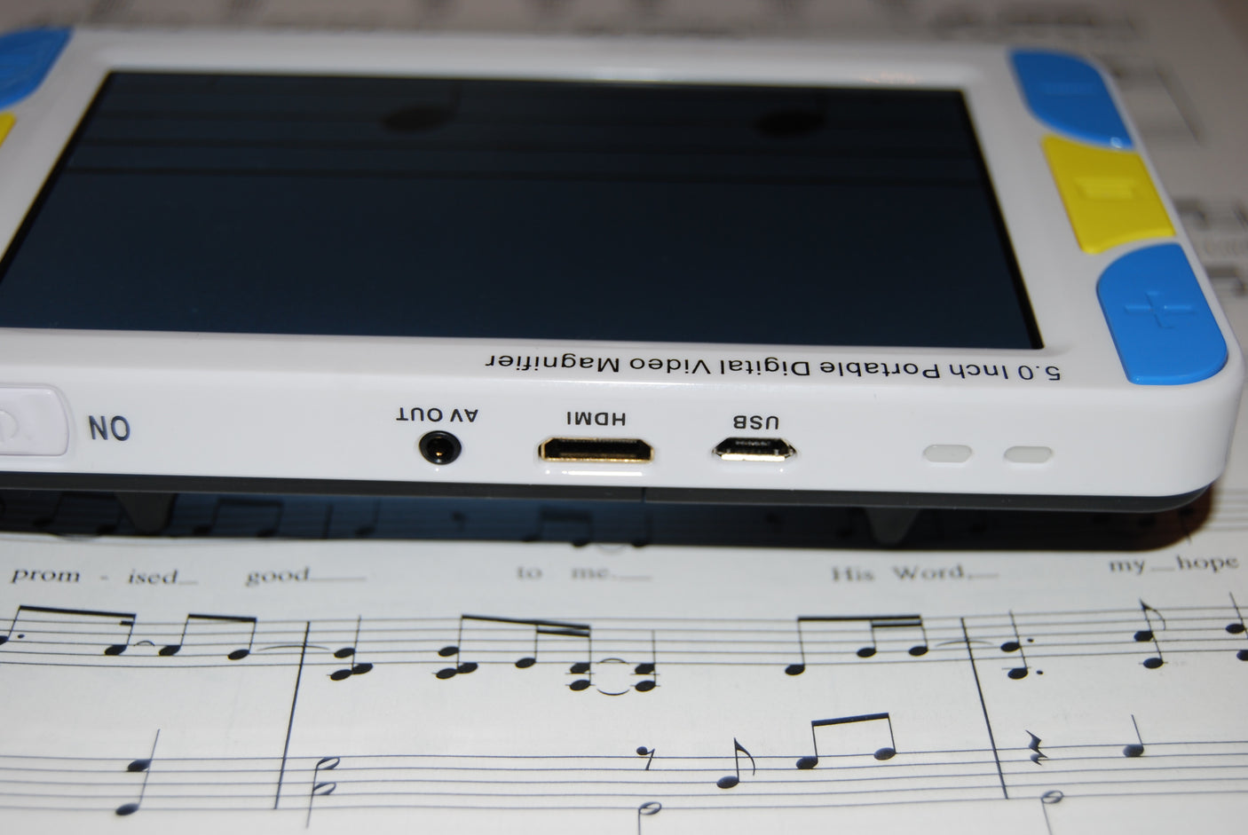 ViSee LVM-500 Portable Video Magnifier Reading Aide for Low Vision with 5 Inch Monitor and 15 Color Modes