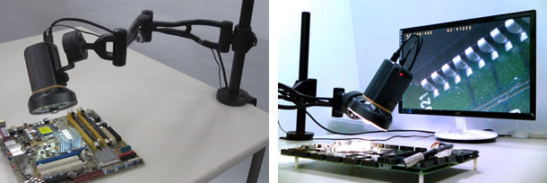 ViTiny S-109 Tabletop Articulation Arm Stand for UM06 UM08 UM10 UM20 UM30 UM12 UM22 Digital Microscopes