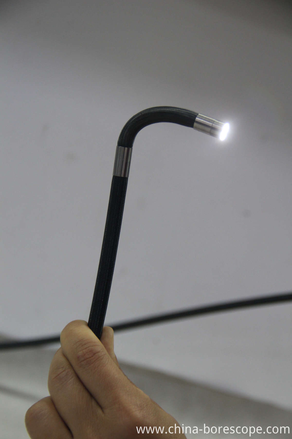 Vividia VA-D8800 Joystick-Controlled Articulating Videoscope Borescope with 8 Meter Long Tungsten Cable and 8mm Diameter Camera Probe