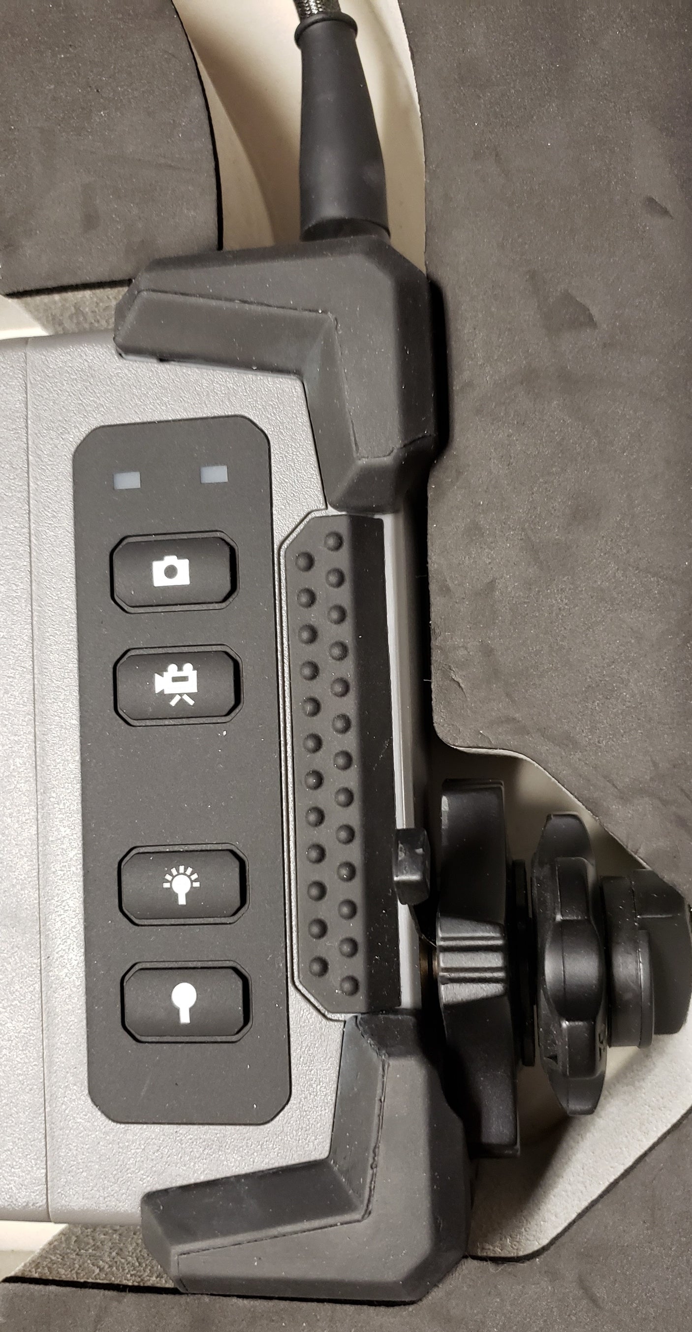 Vividia VA-D8800 Joystick-Controlled Articulating Videoscope Borescope with 8 Meter Long Tungsten Cable and 8mm Diameter Camera Probe