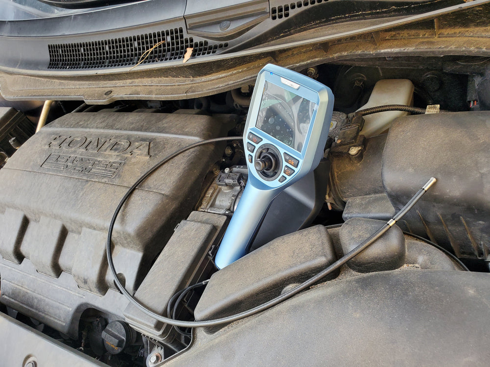 Vividia ME-600 Series 6mm Semi-Rigid Joystick Articulation Borescope 3.5" Monitor