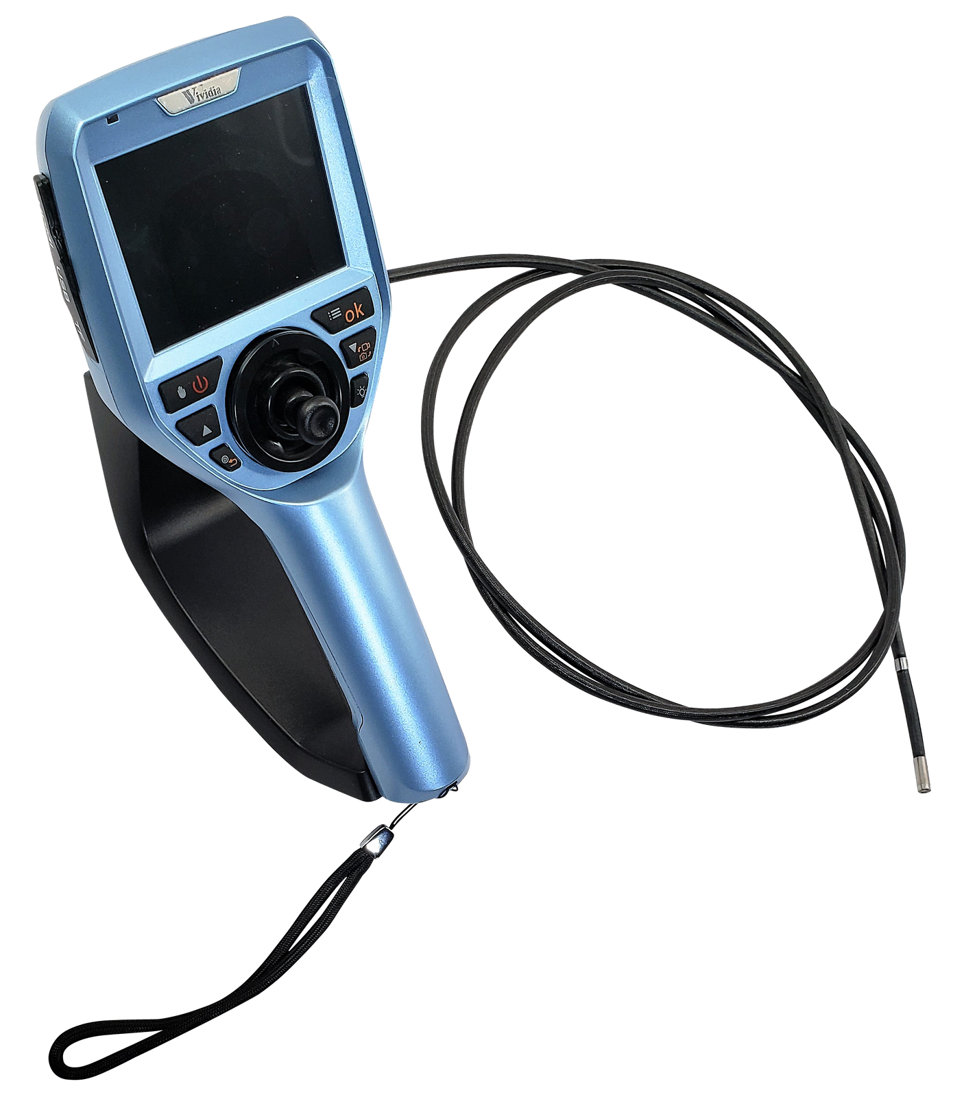 Vividia ME-600 Series 6mm Semi-Rigid Joystick Articulation Borescope 3.5" Monitor