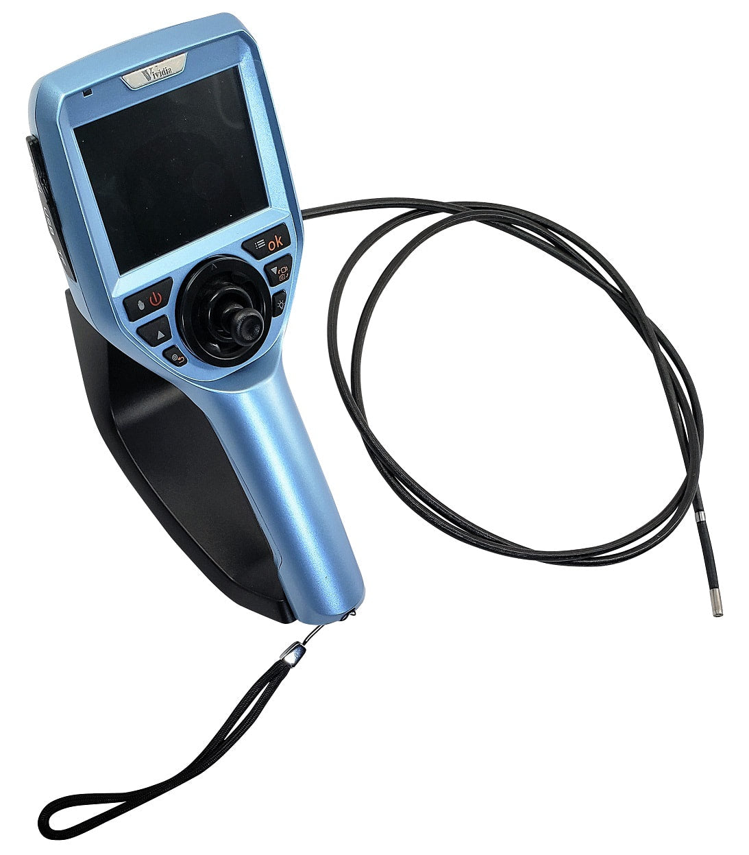 Vividia ME-600 Series 6mm Semi-Rigid Joystick Articulation Borescope 3.5" Monitor