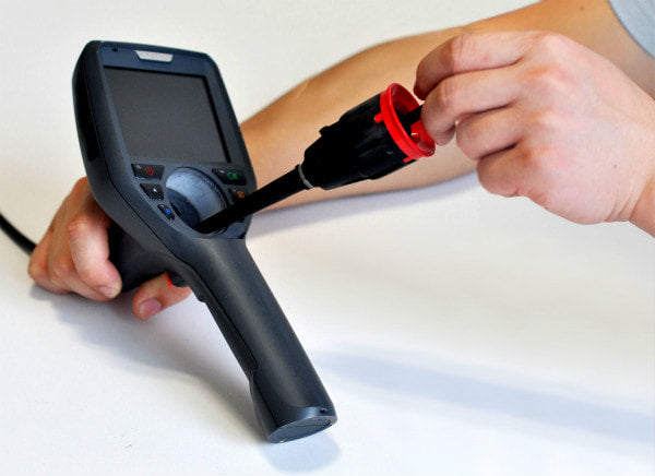 Vividia ME-600 Series 6mm Semi-Rigid Joystick Articulation Borescope 3.5" Monitor