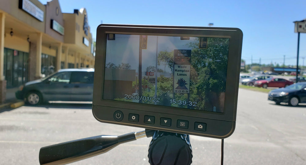 Vividia SS-550 Digital LCD Spotting Scope Telescope Camera 10-50x35mm with 5" Screen 1080P Video 14MP Picture Capture