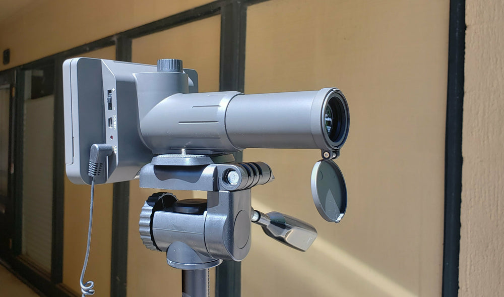 Vividia SS-550 Digital LCD Spotting Scope Telescope Camera 10-50x35mm with 5" Screen 1080P Video 14MP Picture Capture