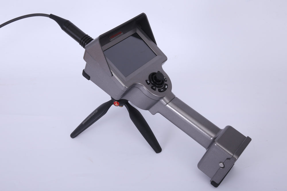 Vividia ET-39 Industrial Motorized Joystick 360 Degree Articulating Borescope Videoscope 3.9mm Diameter & 5" LCD Touch Screen
