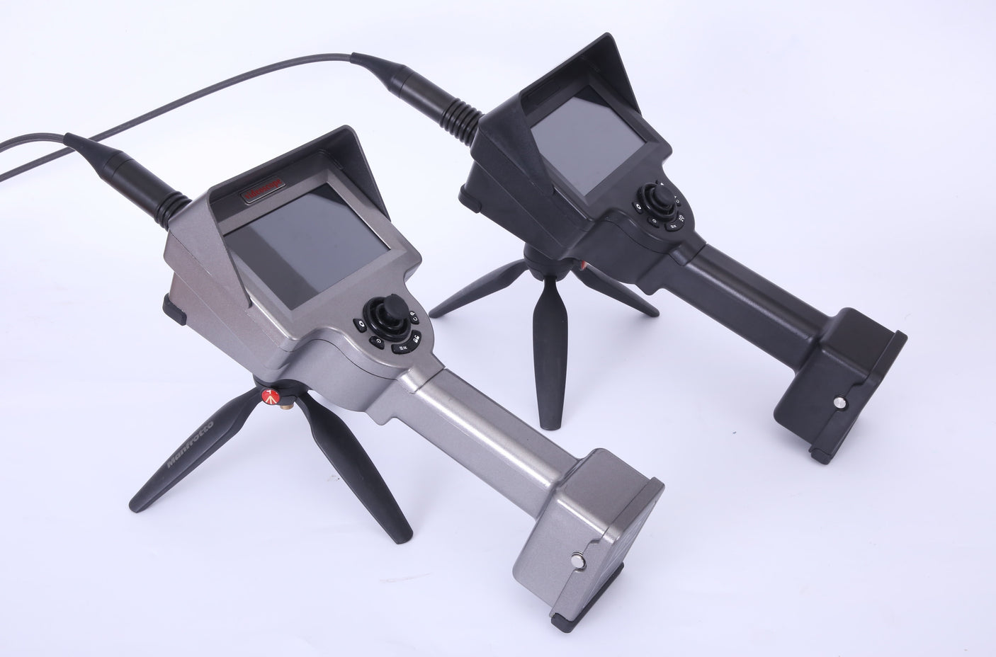 Vividia ET-39 Industrial Motorized Joystick 360 Degree Articulating Borescope Videoscope 3.9mm Diameter & 5" LCD Touch Screen