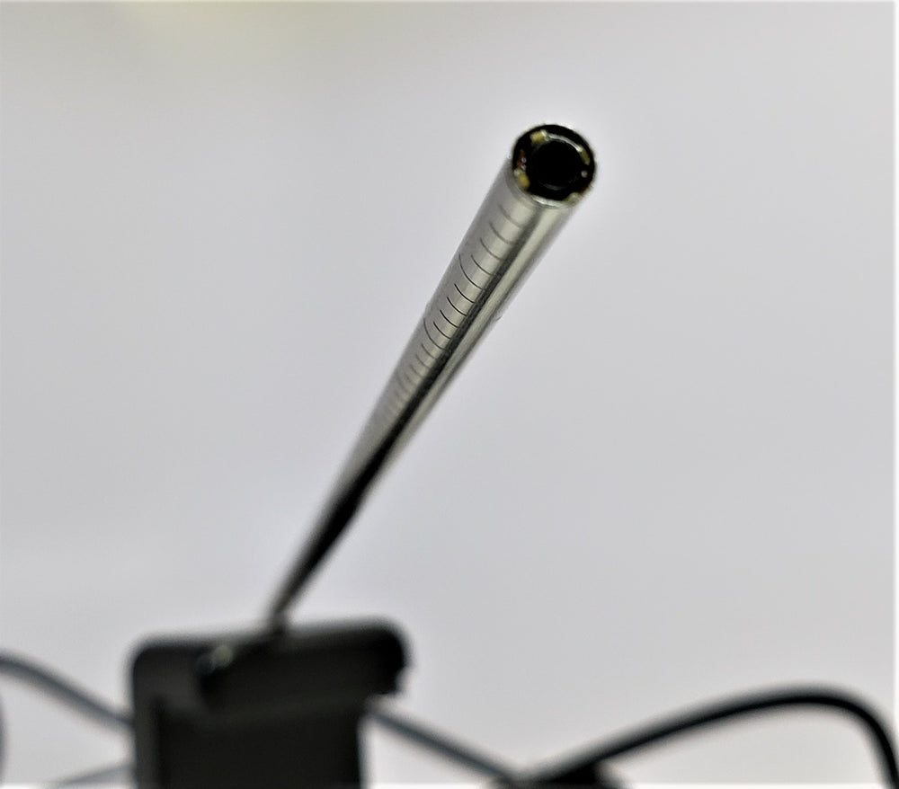Vividia GB-430 USB Digital Manual Focus Gun Barrel Borescope with 4mm (0.158") Diameter and 12" (30 cm) Long Insertion Tube