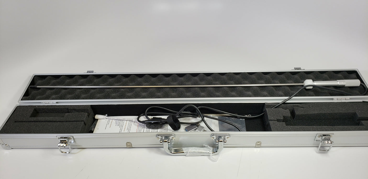 Vividia GB-430 USB Digital Manual Focus Gun Barrel Borescope with 4mm (0.158") Diameter and 12" (30 cm) Long Insertion Tube