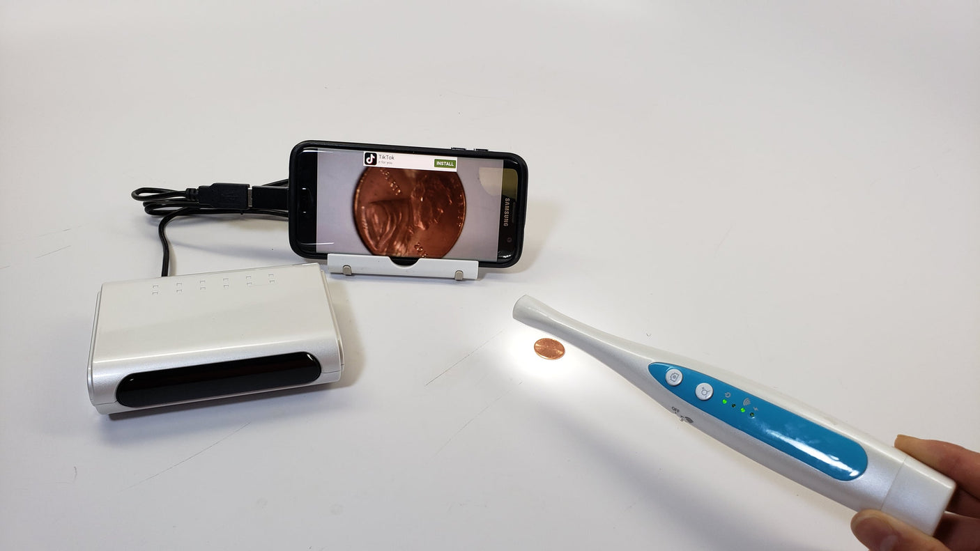 Vividia T12 Wireless Cordless USB/HDMI Dental Camera for TV monitor Android and PC/Mac