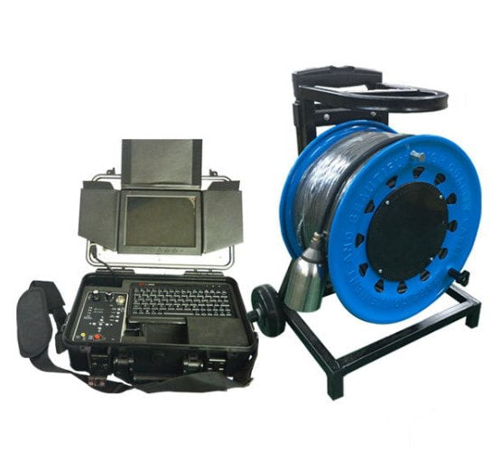 Vividia V8-55-100 Underwater Borehole Inspection Camera System with 55mm Diameter Probe and 100 Meter Cable