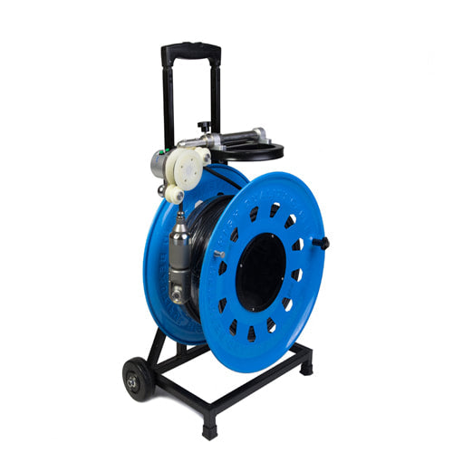 Vividia DV13-50PT-100 Underwater Borehole Inspection Camera System with 50mm Diameter Pan-Tilt Camera and 100 Meter Cable and 13 Inch IPS Monitor